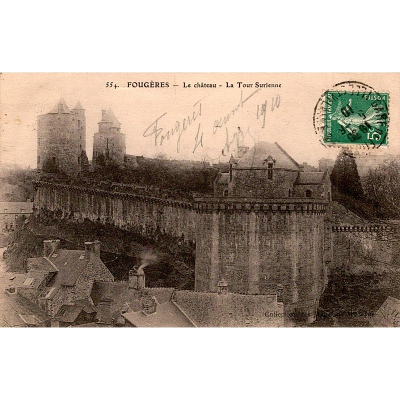 35300 - FOUGERES - THE CASTLE - THE SURIENNE TOWER