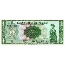 PARAGUAY - PICK 193 b - 1 GUARANI 1963