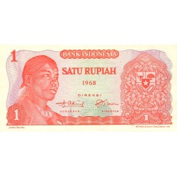 INDONESIA - PICK 102 a - 1 RUPIAH - 1968