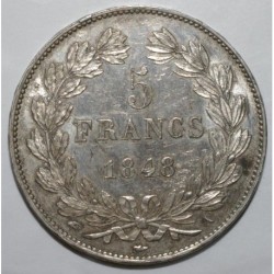 GADOURY 678a - 5 FRANCS 1848 A Paris TYPE LOUIS PHILIPPE 1er - KM 749.1