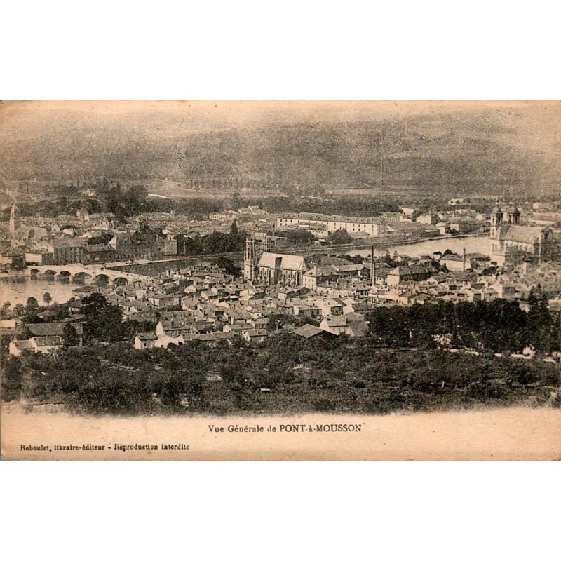 54700 - GENERAL VIEW OF PONT-À-MOUSSON