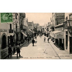 TUNESIEN - 3000 - SFAX - RUE DE LA RÉPUBLIQUE