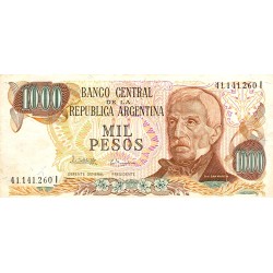 ARGENTINE - PICK 304 d - 1 000 PESOS ( 1976 - 1983 )