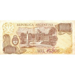 ARGENTINA - PICK 304 d - 1 000 PESOS ( 1976 - 1983 )