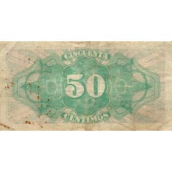 ESPAGNE - PICK 93 - 50 CENTIMOS - 1937