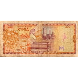 SYRIEN - PICK 109 - 200 POUNDS - AH1418/1997