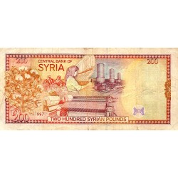 SYRIE - PICK 109 - 200 POUNDS - AH1418/1997