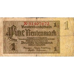 DEUTSCHLAND - PICK 173 b - 1 RENTENMARK - 30/01/1937