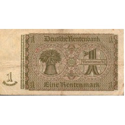 GERMANY - PICK 173 b - 1 RENTENMARK - 30/01/1937