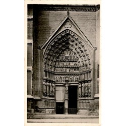 80000 - AMIENS - THE CATHEDRAL - PORTAL OF THE GOLDEN VIRGIN