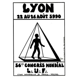 FREEMASONRY - LYON - AUGUST 22 TO 26, 5990