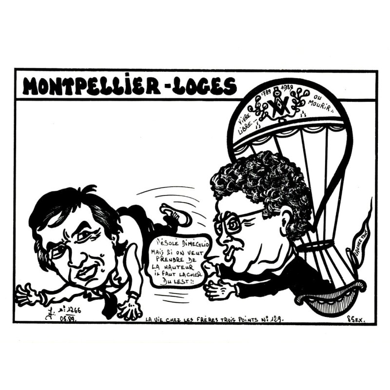 FREEMASONRY - 'MONTPELLIER-LOGES' - Ex. 63/85