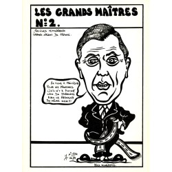 FRANC-MACONNERIE - LES GRANDS MAITRES NUMERO 2 - JACQUES MITTERAND - EX 45/85