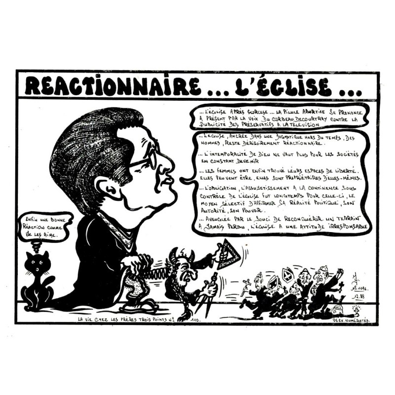 FRANC-MACONNERIE - REACTIONNAIRE...L'EGLISE... - EX 67/85