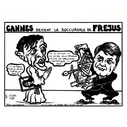 FRANC-MACONNERIE - CANNES DEVIENT LA SUCCURSALE DE FREJUS - EX 57/85