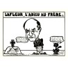 FREEMASONRY - LAFLEUR - FAREWELL TO THE BROTHER... - DRAWING BY JACQUES LARDIE - EX 38/85