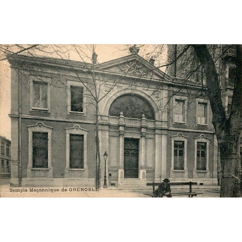 FREEMASONRY - MASONIC TEMPLE OF GRENOBLE