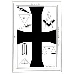 FRANC-MACONNERIE - GRADES ADMNISTRATIFS - J.M. CYBART - 1985