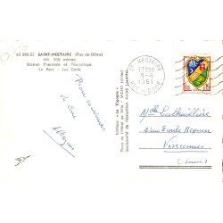 63710 - SAINT-NECTAIRE - SPA- UND TOURISTENSTATION - LE PARK - LES CERFS - 1961