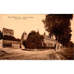 45190 - BEAUGENCY - CÄSARTURM - KIRCHE UND SCHLOSS