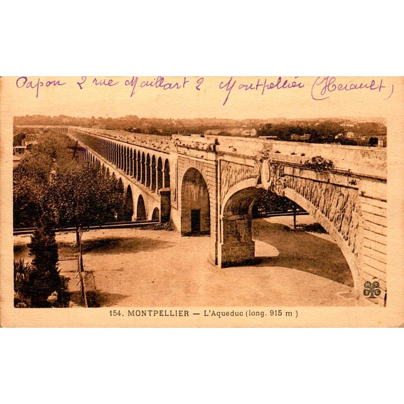 34000 - MONTPELLIER - L'AQUEDUC