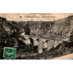 23160 - CROZANT - PONT DE LA CREUSE