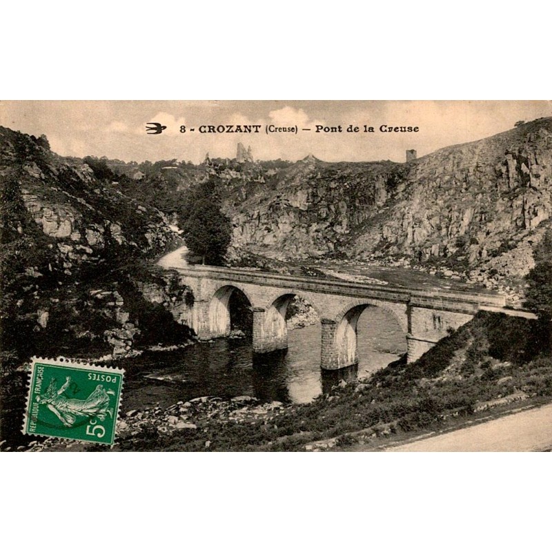 23160 - CROZANT - PONT DE LA CREUSE