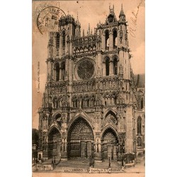 80000 - AMIENS - LA FACADE DE LA CATHÉDRALE