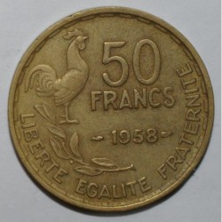 FRANKREICH - KM 918 - 50 FRANCS 1958 - TYP GUIRAUD