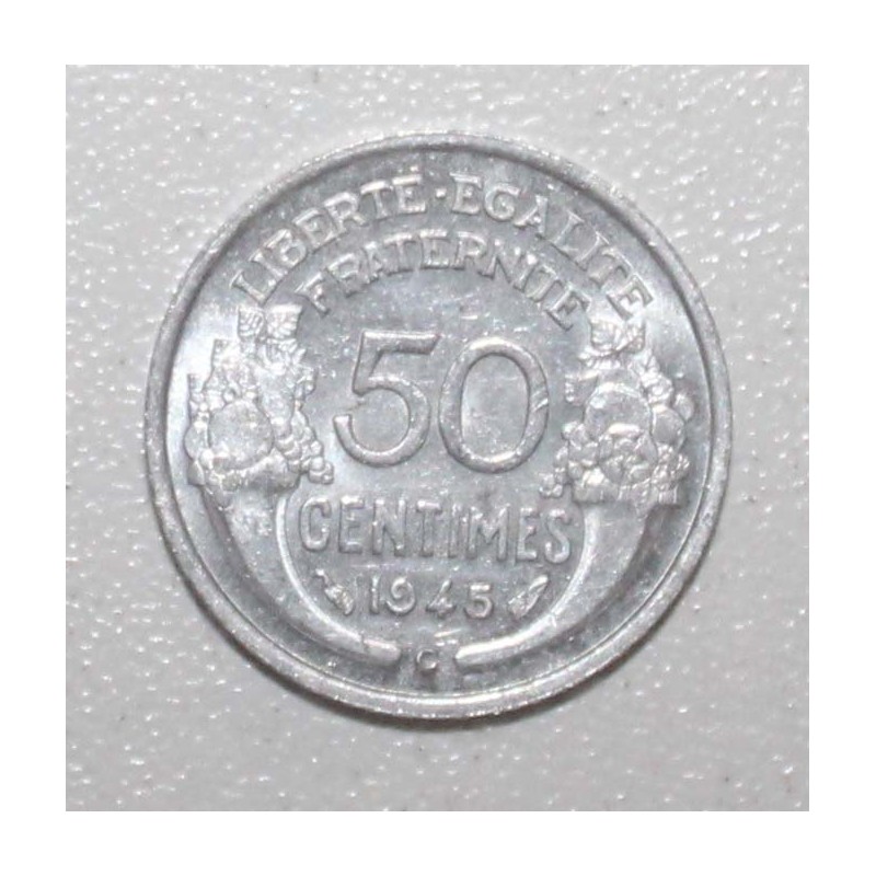 GADOURY 426a - 50 CENTIMES 1945 C - Castelsarrasin - TYPE MORLON - KM 914