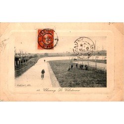 02300 - CHAUNY - LE VELODROME - 1910