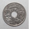 FRANCE - KM 867 - 25 CENTIMES 1914 - TYPE LINDAUER