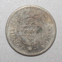 Porto Rico - 10 Centavos 1895 - Non daté