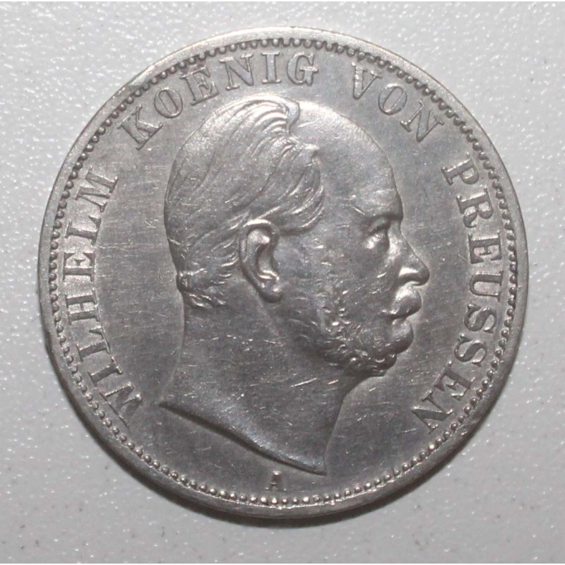 ALLEMAGNE - PRUSSE - 1 THALER 1867 A - Berlin