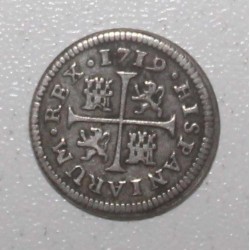 ESPAGNE - KM 311 - 1/2 REAL 1719 - Philippe V