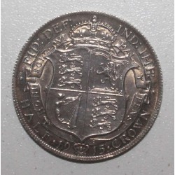 GRANDE BRETAGNE - KM 818 - 1/2 CROWN 1915