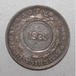 COSTA RICA - KM 164 - 1 COLON 1923 - 1903 Contremarqué