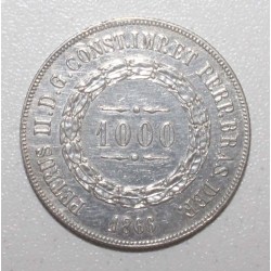 BRASILIEN - KM 465 - 1000 REIS 1866