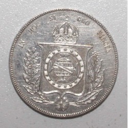 BRASILIEN - KM 465 - 1000 REIS 1866