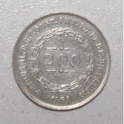 BRASILIEN - KM 469 - 200 REIS 1861