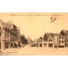 02300 - CHAUNY - LA PLACE DE L'HOTEL DE VILLE ET LA RUE HAMOISE - 1928