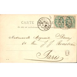 02300 - CHAUNY - LE PALAIS DE JUSTICE - 1903