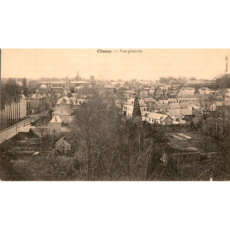 02300 - CHAUNY - VUE GENERALE