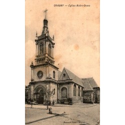 02300 - CHAUNY - L'EGLISE NOTRE-DAME