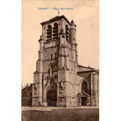 02300 - CHAUNY - THE CHURCH OF SAINT-MARTIN