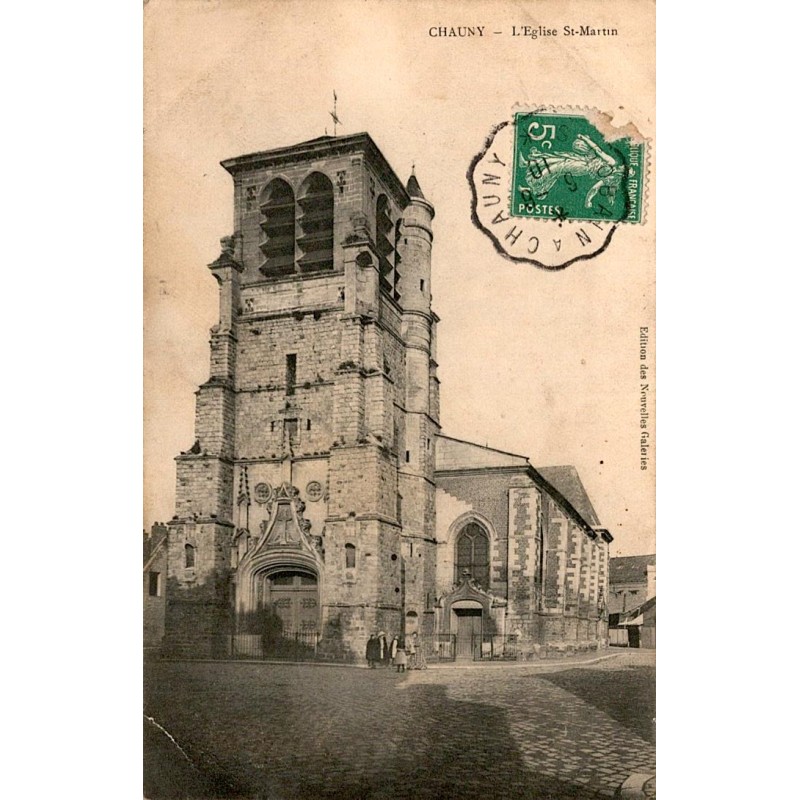 02300 - CHAUNY - THE CHURCH OF SAINT-MARTIN