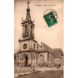 02300 - CHAUNY - L'EGLISE NOTRE-DAME