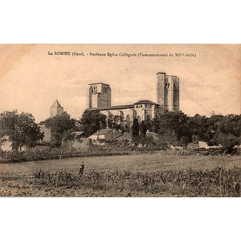 32480 - ROMIEU - ANCIENNE EGLISE COLLEGIALE