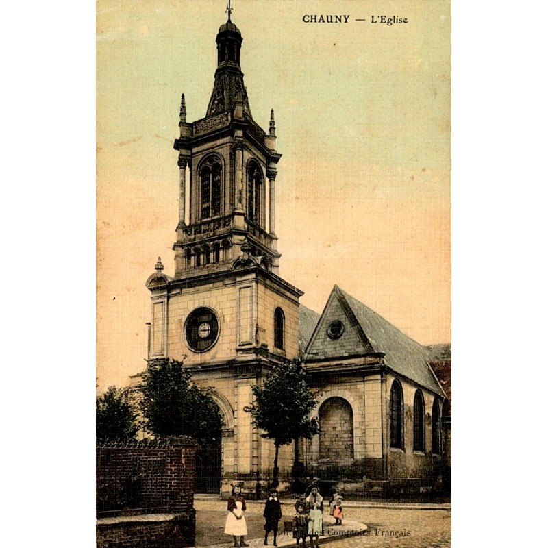 02300 - CHAUNY - L'EGLISE