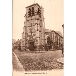 02300 - CHAUNY - L'EGLISE SAINT-MARTIN